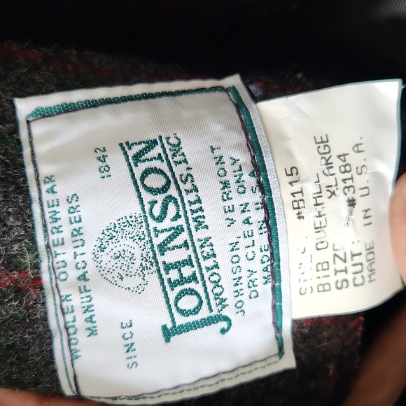 Men's Green Plaid Pants with Suspenders - Picture 7 of 12